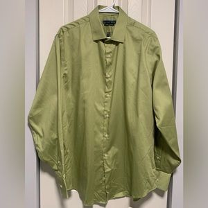 Geoffrey Beene Fitted No Iron Dress Shirt